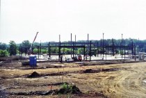 Bowman Library construction